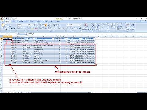 Bulk Reviews Import Update Export - OpencartTools
