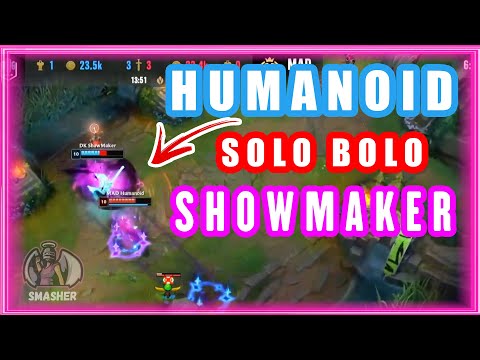 Humanoid SOLO BOLO ShowMaker 👌 MSI 2021 | MAD vs DK