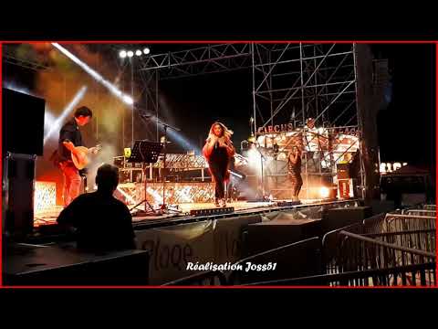 Julie Zenatti et Chimène Badi 123 Soleil Valras Plage HD