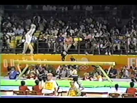 8th T HUN Zsuzsa Csisztu BB - 1988 Olympic Games 9.575
