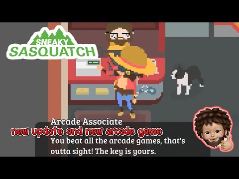 Sneaky Sasquatch - new Update the new arcade, Cassette, music and secret cache #38