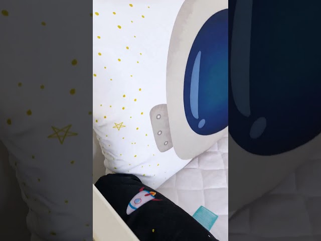 KIT BERÇO ASTRONAUTA | Grão de Gente #graodegente #enxovaldebebe #kitberço #astronauta #quartodebebe