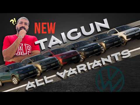 Volkswagen Taigun Variants Explained: Base to Top Model | Features, Engine, DSG & Rivals