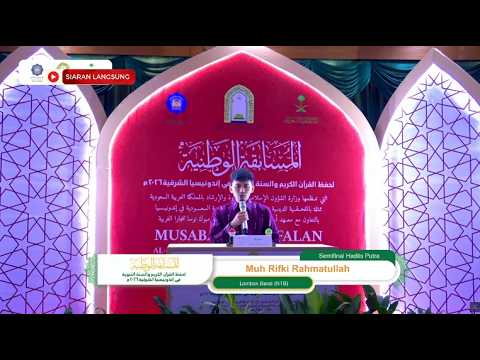 🎥 LIVE Musabaqoh Hafalan Al-Qur'an dan Hadits (MHQH) Tingkat Nasional Tahun 2026/1448 H