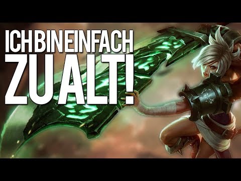 First time Riven! | Ich bin einfach zu alt :D | Champion Pfütze 8