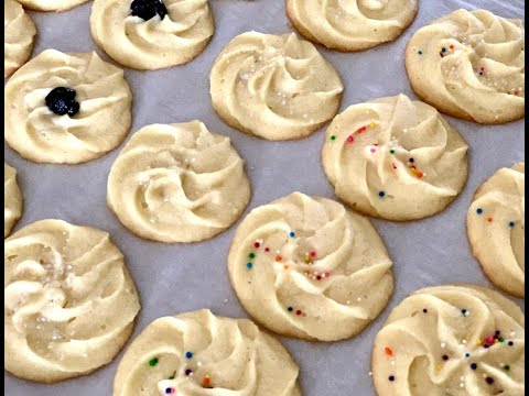 Only 3 Ingredient Cookie / Shortbread Cookies