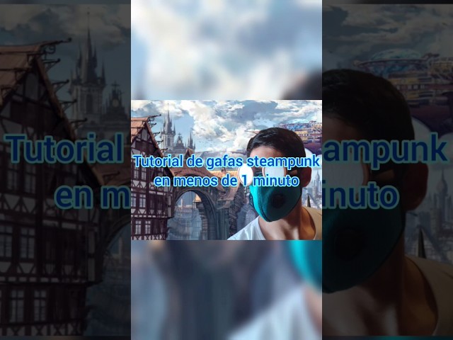 Vídeo relacionado con TRIXES Gafas Steampunk Ajustables - Protectores Laterales Metal Cobre Accesorio Disfraz - para Fiestas, Cosplay y Carnaval