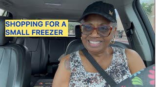 Investing in a small freezer to catch food sales and save money. #sales #grocerysavings #foodprices 