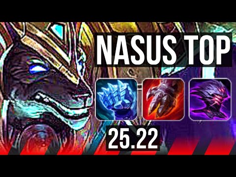 NASUS vs TRYNDAMERE (TOP) | 6/1/17, 1400+ games, 37k DMG, Dominating | NA Master | 25.22