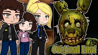 Fnaf Movie React To Their Originals + Springtrap | Afton Family | Gacha React