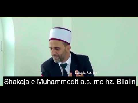 "Shakaja e Muhammedit a.s me hz. Bilalin! 😢🌹- Hoxhë Zekerija Rushani