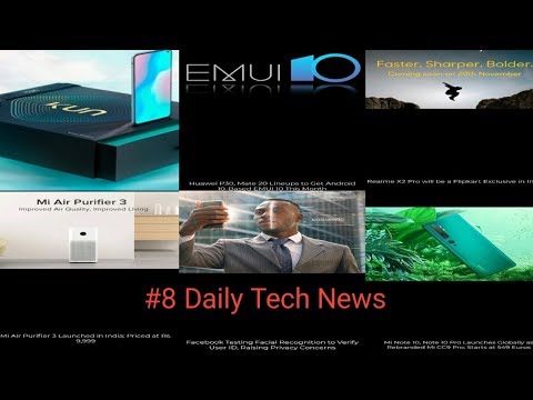 Realme X2 Pro in India, Facebook Face recognition,Mi CC9 Pro Price etc. #8 Tech News