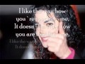 Michael Jackson- [I like] The Way You Love Me ...
