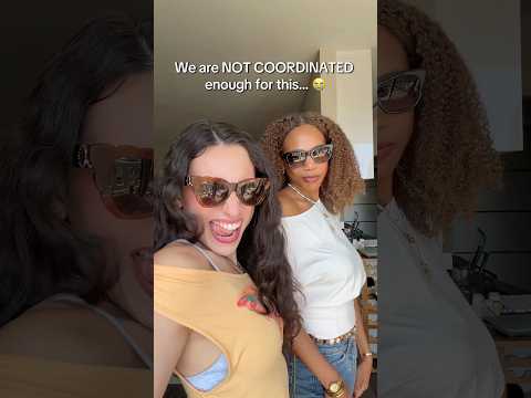 It’s EMBARRASSING how many tries this took us… 😭 #besties #bestiesforever #dancechallenge