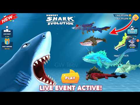 All Hungry Shark Unlocked Luminite Rex 85% OFF - Unlocked All Hungry Shark Evolution Gameplay