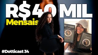 ELA MONETIZOU UM CANAL DARK NO INGLÊS E GANHOU R$40 MIL REAIS NO MÊS  - #Dotticast34