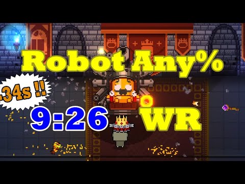 【Robot WR】Any% Speedrun 9:26【Enter the Gungeon】