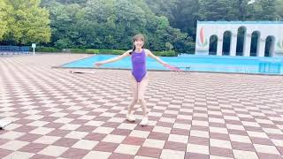 Download lagu Saki Funaoka One-Piece Purple Swimsuit Body Spinned Exercise Rain Outside Swimming Pool Scene mp3