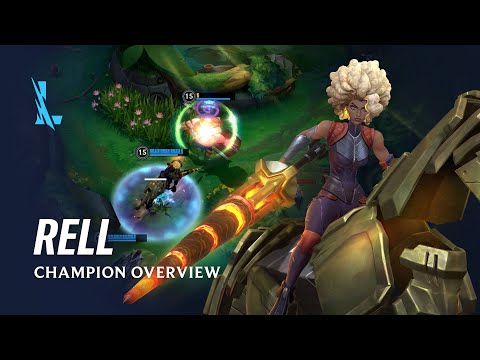 Rell Champion Overview | Gameplay - League of Legends: Wild Rift