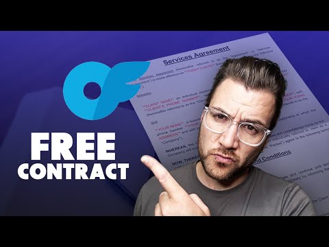 Onlyfans Contract Template