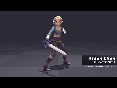Alden Chen Showreel 2021 - Game Animation | 3dsense