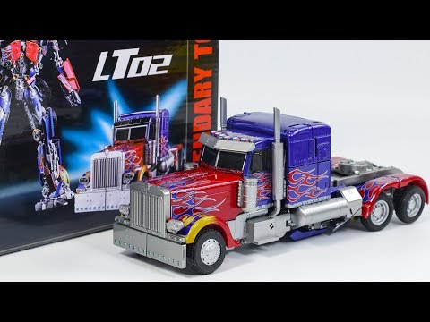 Transformers Movie Masterpiece MPM-4 KO Legendary Toys LT-02 Optimus Prime Truck Vehicle Robot Toy