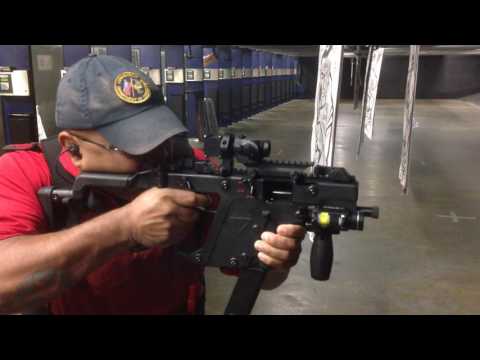 Kriss Vector 45ACP on full auto
