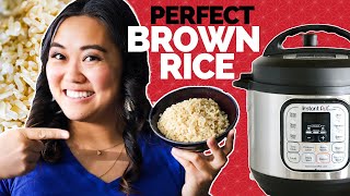 How to make Long Grain Brown Rice in your Instant Pot