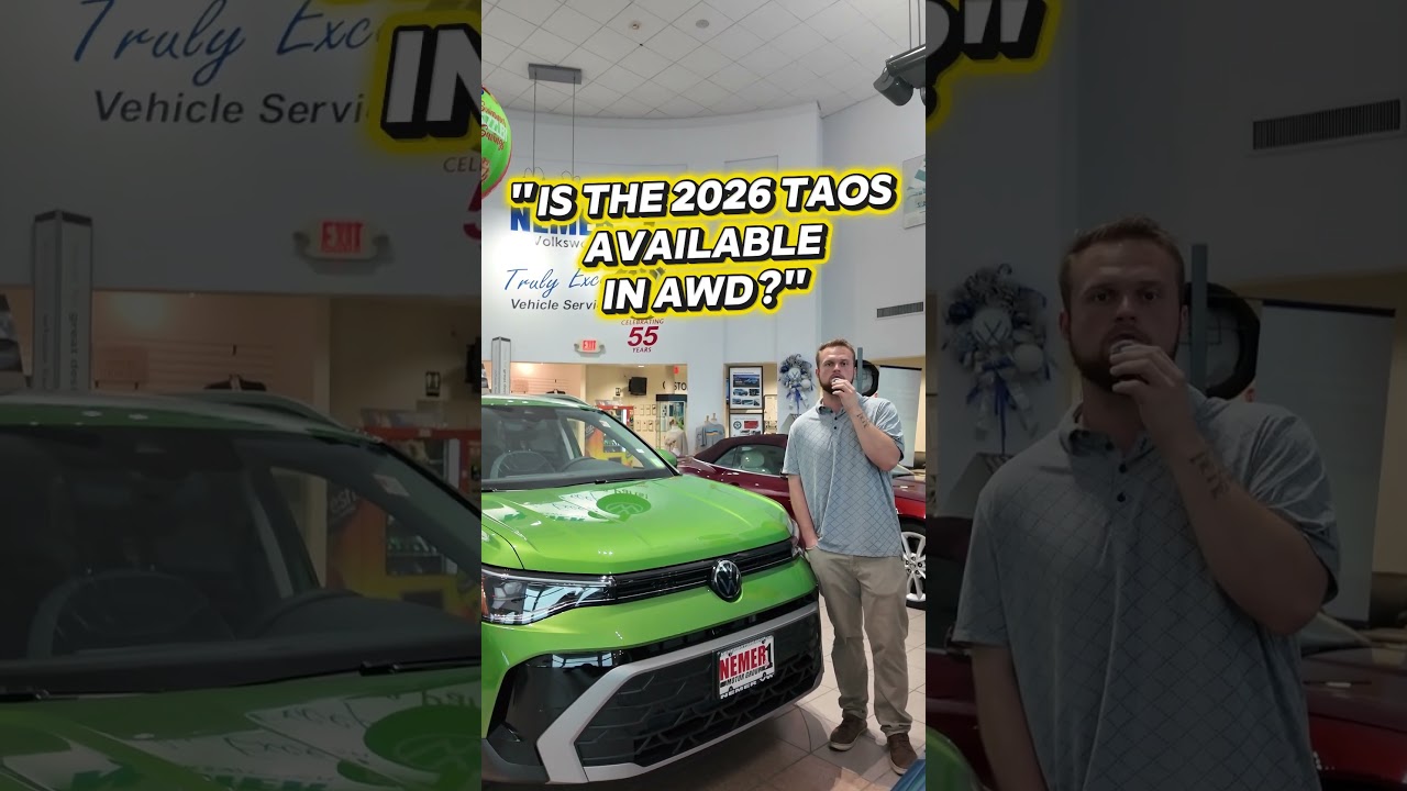 Watch our video about the 2026 Volkswagen Taos AWD and 4MOTION at Nemer Volkswagen of Latham