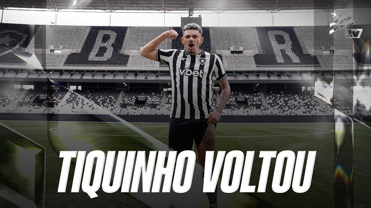 VÍDEO: Botafogo TV mostra primeiros momentos de Tiquinho Soares em volta ao Glorioso