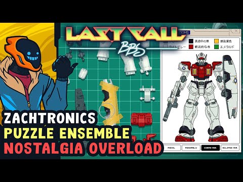 Zachtronics Puzzle Ensemble Nostalgia Overload - Last Call BBS