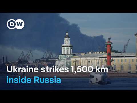 Zelenskyy signals more 'fair' strikes after St. Petersburg hit | DW News