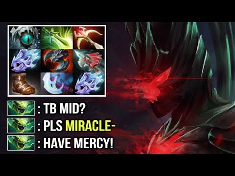 New Style Miracle- Pro TB Mid vs Best Hero 7.21 Viper Epic Farm Speed Top MMR Game Dota 2