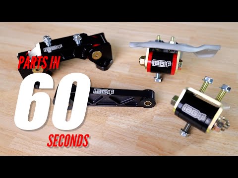 Parts In 60 Sec - Jim explains the IAG Mounts & Bushings