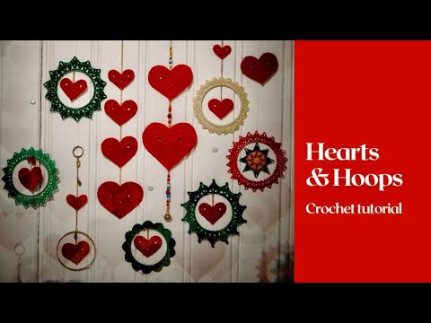 Hearts & Hoops - Crochet tutorial