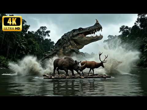 Shocking Facts About the Epic River Battle Against Purussaurus – Life Million Years Ago