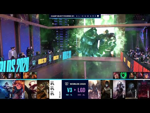 V3 vs LGD | LoL Worlds 2020 | Play In Groups Stage | Day 3 Match 1 | V3 Esports vs LGD Gaming