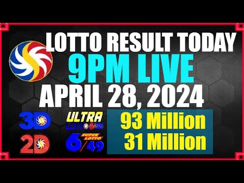 Lotto Result Today April 28, 2024 9pm Ez2 Swertres