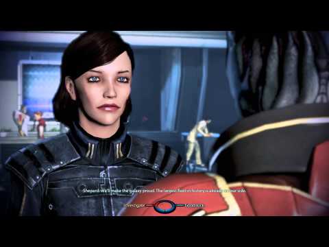 Jenn Mass Effect 3 HD 61 - Asari Councilor Tavos, Samara, Javik - Citadel A