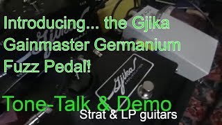 Video thumbnail for Bob Gjika Guitar Amps & Germanium Fuzz Pedal Tone-Talk/ Demo - 10^n amp w/Gainmaster Germanium Fuzz by Bob Gjika (Luthier & Amp Builder)