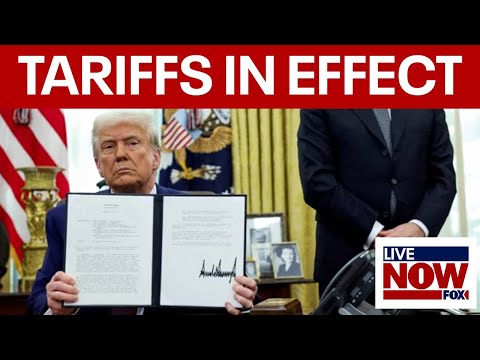 Video | Trump's 25% tariffs on Mexico &amp; Canada in full effect, China imposes tariffs on US