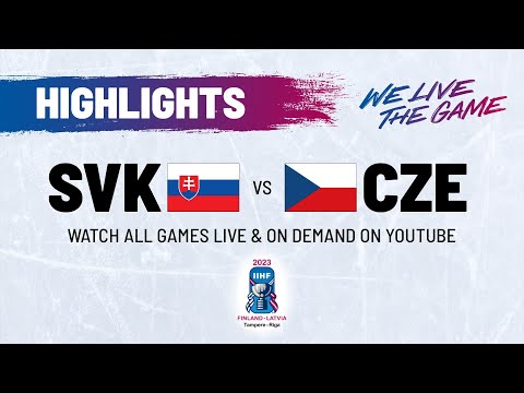 Highlights | Slovakia vs. Czechia | 2023 #IIHFWorlds