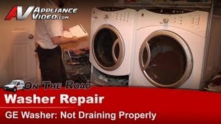 GE Washer Repair - Not Draining - Pump