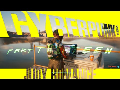 cyberpunk 2077 gameplay part 13 Judy romance no commentary full gameplay walkthrough Xbox series X