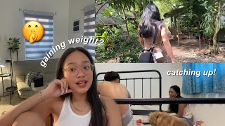 Gaining weight?? island greenhouse tour, and chikka sesh 🤫❤️‍🩹