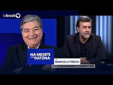 Na Mesa com Datena | Marcelo Freixo, professor, político e ex-presidente da Embratur
