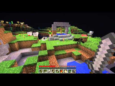 [Minecraft]Floating Island Survival - Episode 3.1 (Nuit)