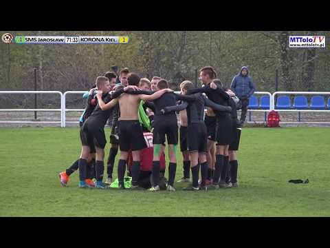 Bramki Cieszynka SMS Jarosław - KKP KORONA Kielce 4:1(2:0) [2017-10-25]