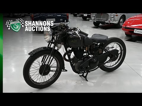 1937 AJS Model 16 (350cc) Motorcycle - 2022 Shannons Spring Timed Online Auction