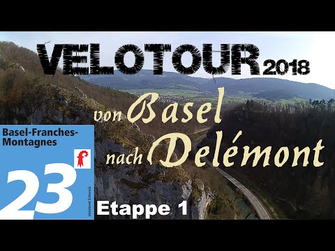 Basel–Franches-Montagnes 23-Etappe 1 Basel  Delémont geänderter Film #schweiz #fahrrad